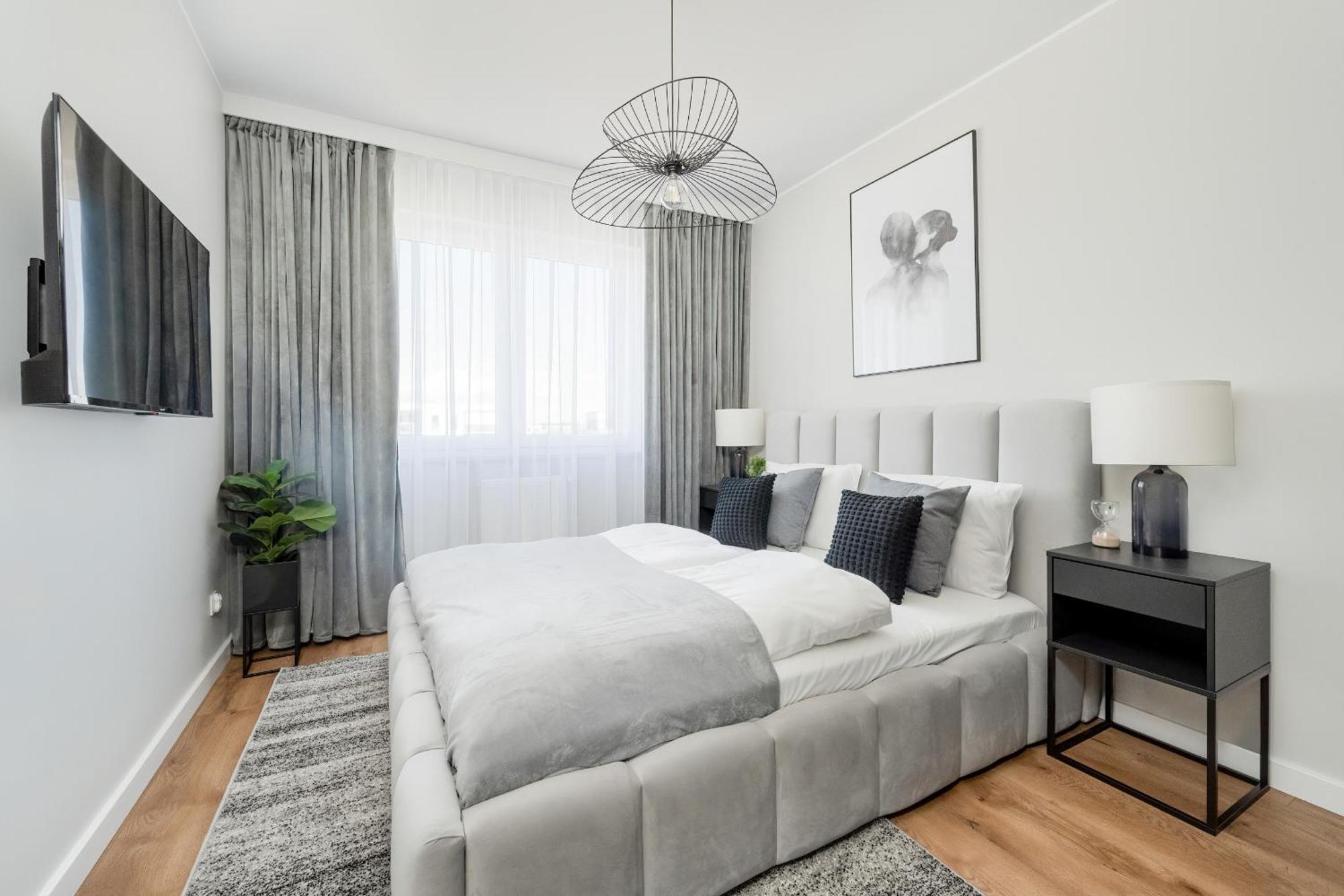 Piekny Apartament Wichrowa - 2 Sypialnie Free Garage Wroclaw By Noclegi Renters Bagian luar foto