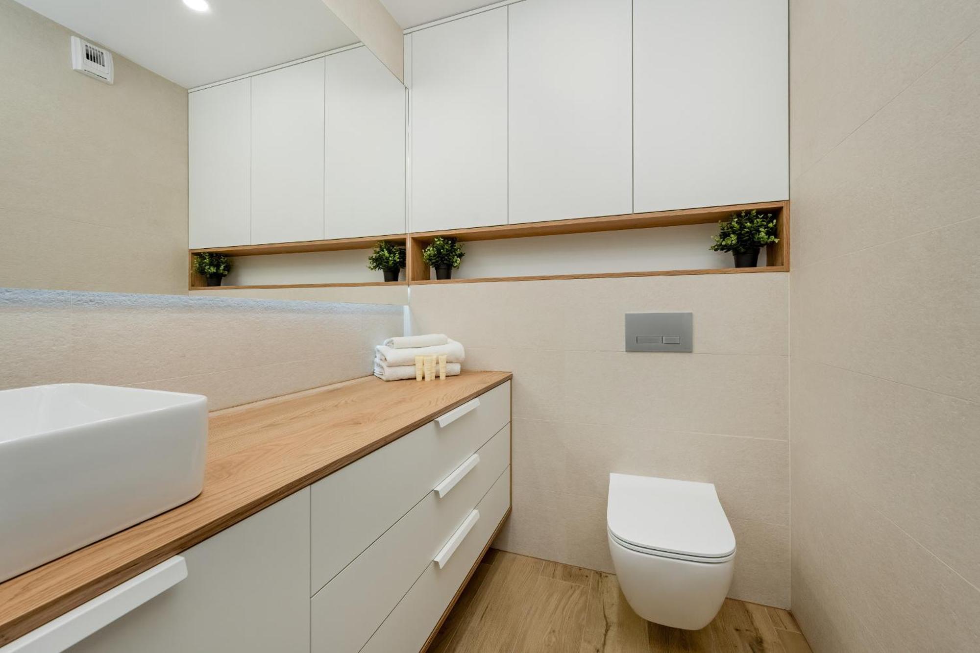 Piekny Apartament Wichrowa - 2 Sypialnie Free Garage Wroclaw By Noclegi Renters Bagian luar foto
